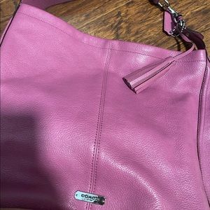 Lavender Coach purse